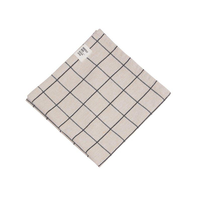 AXEL Tygservett Svart 6-pack 45×45 cm - Bild 2
