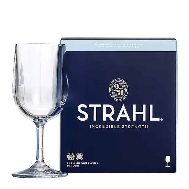 Strahl Vinglas 24,5 cl 4-pack polykarbonat - Bild 2